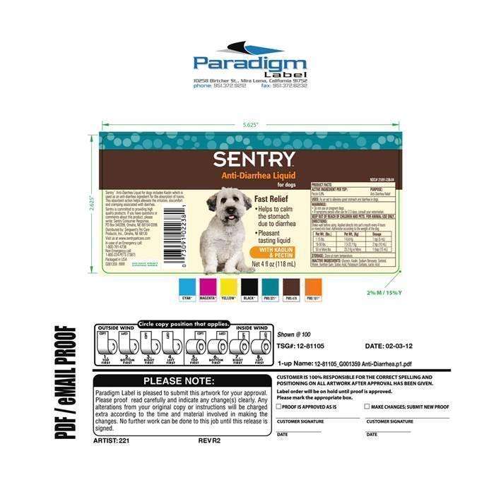 Sentry Anti Diarrhea Control